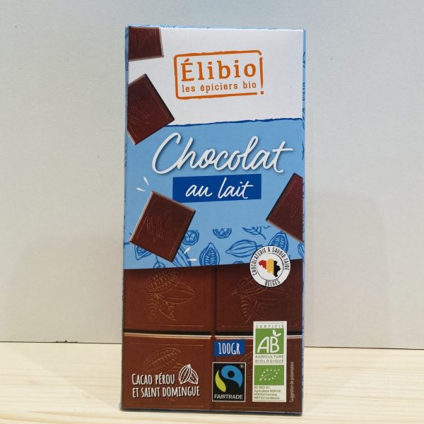 Chocolat au lait - BIO - 100g