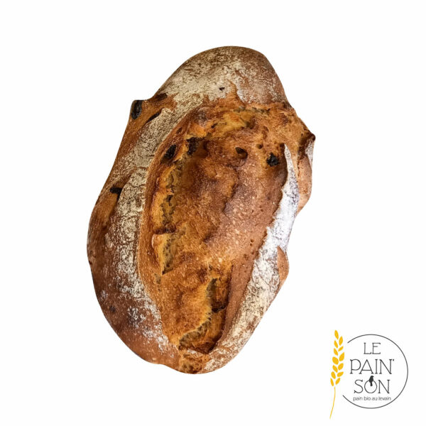 LE PAIN RAISINS-NOISETTES - 500G - BIO - FPS